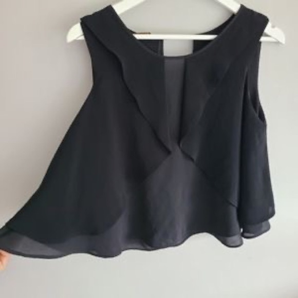 Zara chiffon sleeveless blouse - Picture 5 of 5
